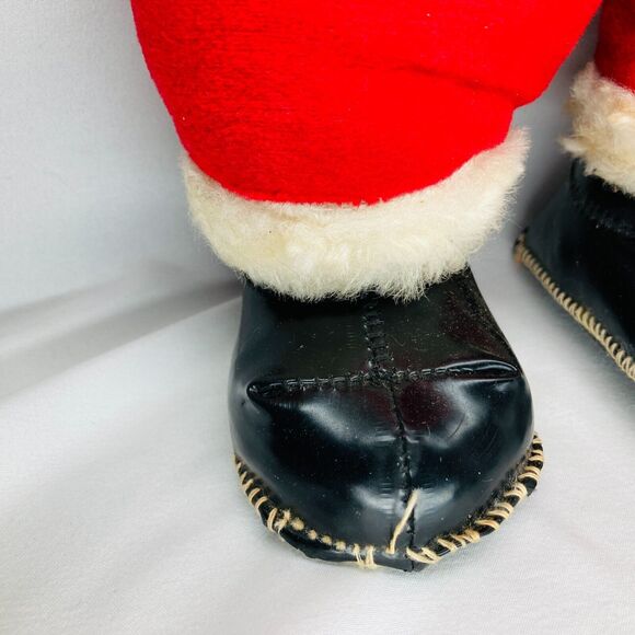 1950s Rushton Company Star Creation Stuffed Coca-Cola Santa Claus - Picture 13 of 15